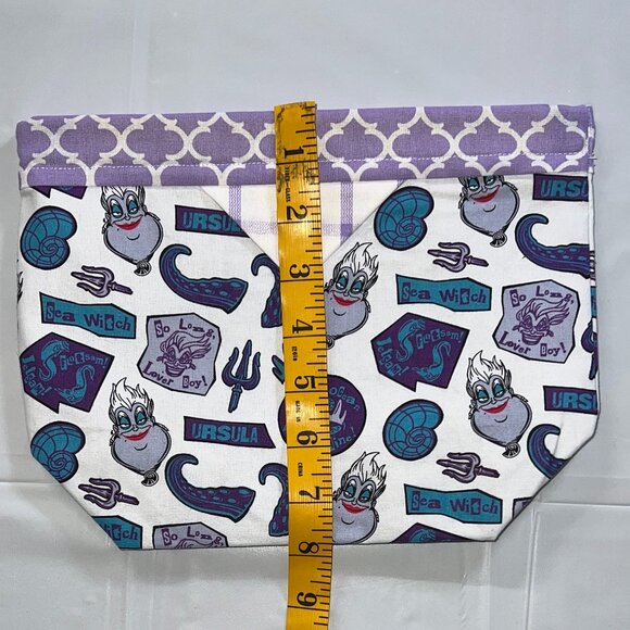 Disney Ursula Purple and White Pouch Duo - Picture 3 of 9